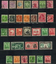 NEW ZEALAND early stamps (31) Used (1882-1947) Postage, Officials - $9.00