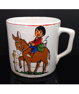 MARCO ~ 3000 LEAGUES IN SEARCH OF MOTHER ✱ Vintage Mug Cup Pottery Portugal 70´s - $39.99