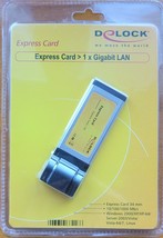 DeLOCK EXPRESS CARD  1 X  GIGABIT LAN NEWORK ADAPTOR WINDOWS 2000/XP/LINUX - £73.21 GBP