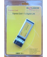DeLOCK EXPRESS CARD  1 X  GIGABIT LAN NEWORK ADAPTOR WINDOWS 2000/XP/LINUX - $126.47 CAD