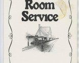 Holiday Inn Room Service Menu Oneonta New York Train and Railroad Station  - $17.82