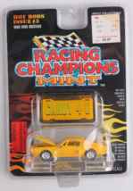 Racing Champions Mint Hot Rods #3 Yellow 1968 Ford Mustang 1/64 Diecast MIP - £7.07 GBP