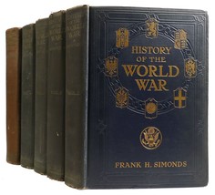 Frank H. Simonds History Of The World War 5 Volume Set 1st Edition 1st Printing - £328.65 GBP