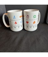 A Pair Of Vintage San Francisco Coffee Mug By SNCO LUKE-A-TUKE Made In 1987 - £19.01 GBP