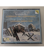 Shostakovich Symphony No. 1 &amp; No. 7 Leningrad Chicago Orchestra 2 CD Set - $363.64 MXN