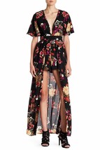 Socialite Floral Skirted Romper SZ XS - $60.98