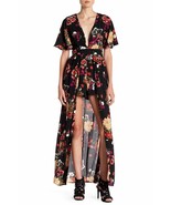 Socialite Floral Skirted Romper SZ XS - $1,124.70 MXN