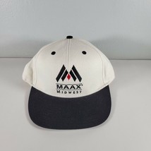 Trucker Hat OS Midwest MAAX Snapback White and Black - £8.56 GBP