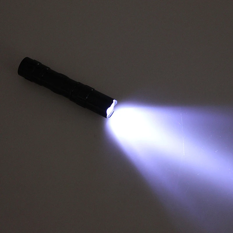 Waterproof Mini hot! LED Flashlight Torch Pocket Light Portable Lantern AA Batte - £80.82 GBP