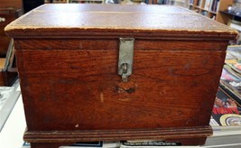 MENNONITE Ash Small Toolbox Grand Forks Canada 18&quot; c1920 - £224.01 GBP