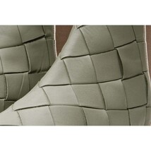 The Luisina Green Handwoven Leather Ankle Boot Final Sale! image 5