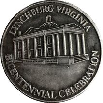 Lynchburg 200th Anniversary Commemorative Fantasy Medal - $18.67 CAD
