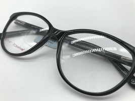 Betsey Johnson Kewl  Designer Eyeglasses Frame BJ579120 53-15-140 Black Glasses - £9.61 GBP
