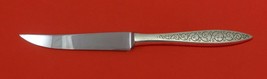 Spanish Lace by Wallace Sterling Silver Steak Knife Serrated HHWS Custom 8 1/2" - £61.52 GBP