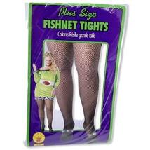 Sexy Plus Size Fishnet Stockings Tights Black Cosplay Pantyhose Costume - £8.53 GBP