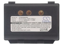 HENZENS 3200mAh BarCode Scanner Battery for M3 Mobile eTicket, M3 Mobile... - $313.99 MXN