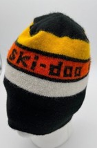 Vintage Ski-Doo Stocking Cap Knit Winter Beanie Hat Snowmobile Logo Toqu... - $19.59