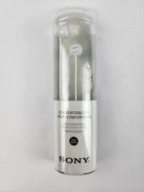 Sony MDR-EX15LP White Comfortable Fit Stereo Headphones Earbuds Noise Isolation - £6.32 GBP