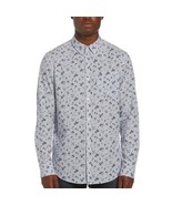 Original Penguin Men&#39;s Long Sleeve Antique Floral Button Front Shirt Fad... - $38.22 CAD