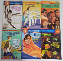 6 Level 4 Readers Books Lot Grades 2-3 Teacher Fiction &amp; Non-Fiction Homeschool - £9.58 GBP