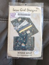 Wonder Wallet Lazy Girl Designs 211 Fat Quarter Cutie Pattern Rainbow Fabric Inc - £11.21 GBP