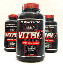 Nutrex Vitrix 120 Capsules Testosterone &amp; Libido Booster Improved Energy... - $22.59