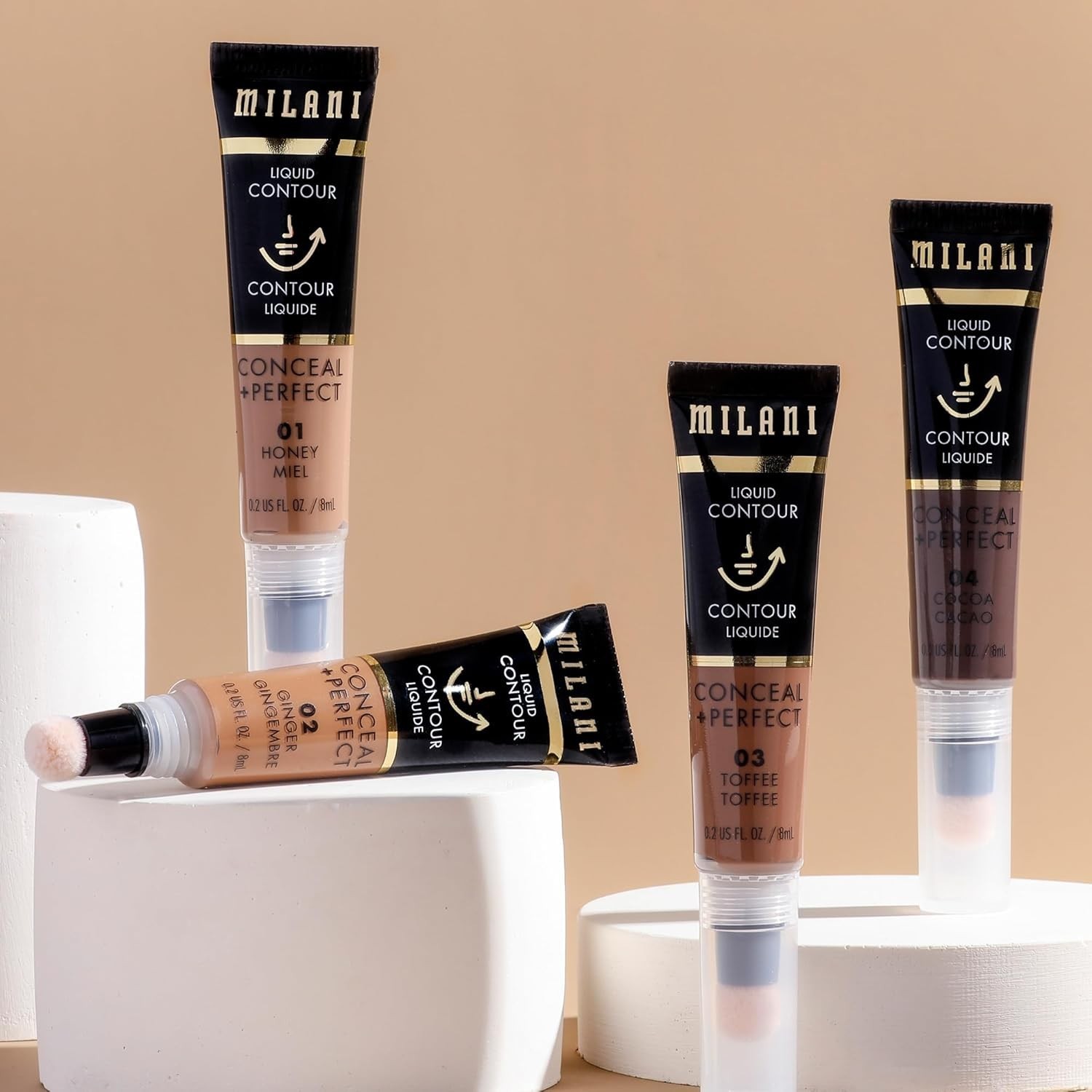 Milani Perfect Liquid Contour Conceal + Perfect Face Lift #03 Toffee 0.2 fl oz. Item image 7