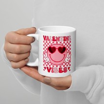 Groovy Valentine Vibes Valentines Day Mug Couples Mugs Funny Mug Coffee Cup Vale - $18.56+