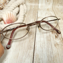 Fossil Brown Polished Metal Eyeglasses FRAMES - Lil Dipper 2 0L4R 42-21-130 - £17.37 GBP