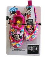 DISNEY ~ MINNIE MOUSE ~ Character Water Shoes ~ Pink w/Flowers ~ Kids&#39; S... - €21,40 EUR