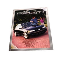 2001 Chevrolet Prizm LSi Dealer Sales Catalog - $2.87