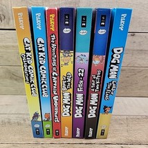 X7 Dog Man / Cat Kid Comic Club Books / Captain Underpants 7 Dav Pilkey ... - $26.68