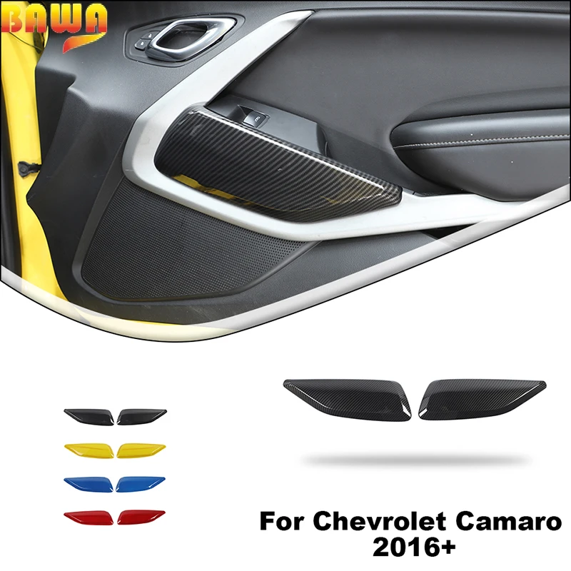 BAWA Car Door Trim Panel For Chevrolet Camaro 2016 2017 2018 2019 2020 2021 2022 - £48.34 GBP