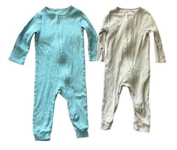 Baby Pajama Lot 5 Pc 12M Wonder Nation Cat & Jack Cloud Island Sleepwear image 6