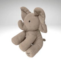 Gund Flappy Elephant Plush Animal Interactive Toy Sings Animated Peekaboo WORKS - £12.33 GBP