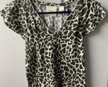 Anthropologie Maeve Knit Top Women Size XS  V Neck Flutter Sleeve Blouse... - $14.05