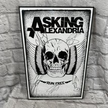 Asking Alexandria Correre Gratuito Cornice Autografo Danny Worsnop Ben Bruce Sam - £112.49 GBP