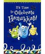 It&#39;s Time To Celebrate Hanukkah! - HANUKKAH GREETING CARD - 70222 - $2.79
