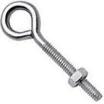 NEW STANLEY 221341 BOX OF (10) 1/2&quot; X 12&quot; ZINC PLATED HEAVY DUTY EYE BOLTS - £56.74 GBP