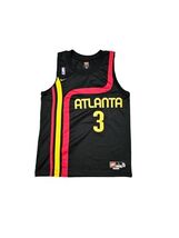 Vintage Atlanta Hawks Nike Jersey #3 Shareef Abdur-Rahim Swingman Sz L +... - $37.24
