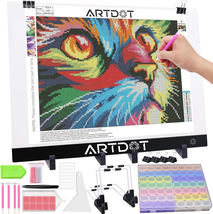 ARTDOT A3 LED Light Pad for Diamond Painting, USB Powered Light Board Kit, Adjus - £35.69 GBP