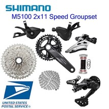 Shimano Deore M5100 2x11 Speed 36-26T 170 175 11-42T Groupset  - $229.88 Shimano Deore M5100 2x11 Speed 36-26T 170 175 11-42T Groupset  - $229.88