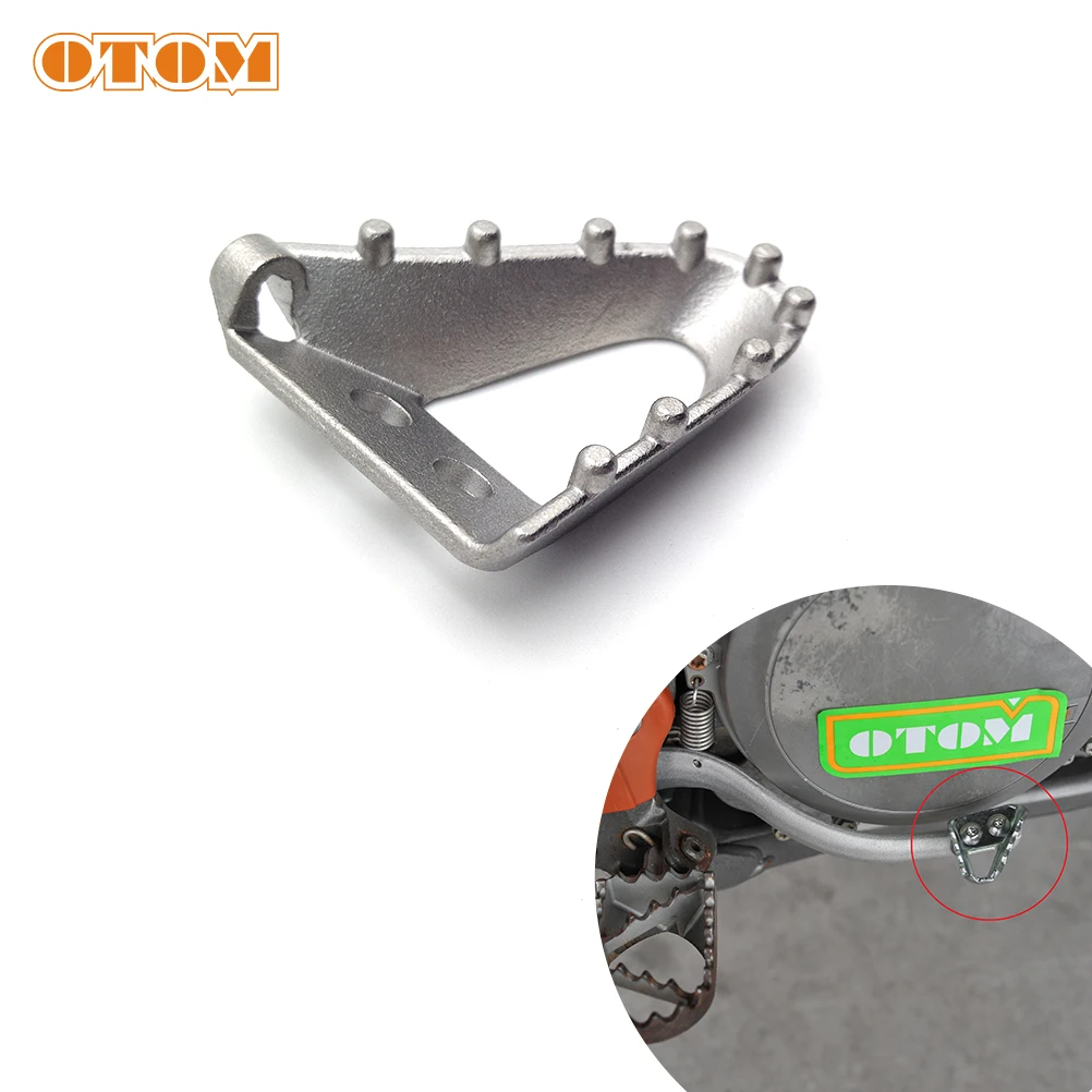 Otom motorcycle rear foot brake lever peg pad brake pedal increase for ktm exc sxf xc thumb200