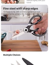 Stainless Steel Kitchen Home Bone Scissors Chicken Wings Fish Chop Finis... - $6.50
