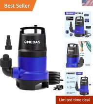 Ergonomic 1HP Submersible Sump Pump – Safe &amp; Efficient Water Management ... - €55,65 EUR