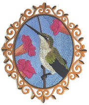 Nature Weaved in Threads, Amazing Birds Kingdom [Hummingbird Cameo ] [Custom and - £13.25 GBP
