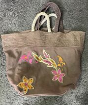 Athleta Large Canvas Yoga Tote Bag Carry All - $394.43 MXN