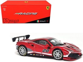 2020 Ferrari 488 Challenge EVO #28 Red with Graphics &quot;Racing&quot; Series 1/43 Dieca - £27.59 GBP