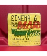 Enchanted Marquee Cinemas Movie Theater Ticket Stub Pre Owned 2007 - £10.08 GBP