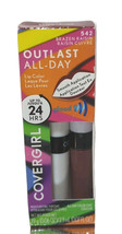 CoverGirl Outlast All Day Lip Color #542 Brazen Raisin – 24HR Wear Long ... - $244.35 MXN
